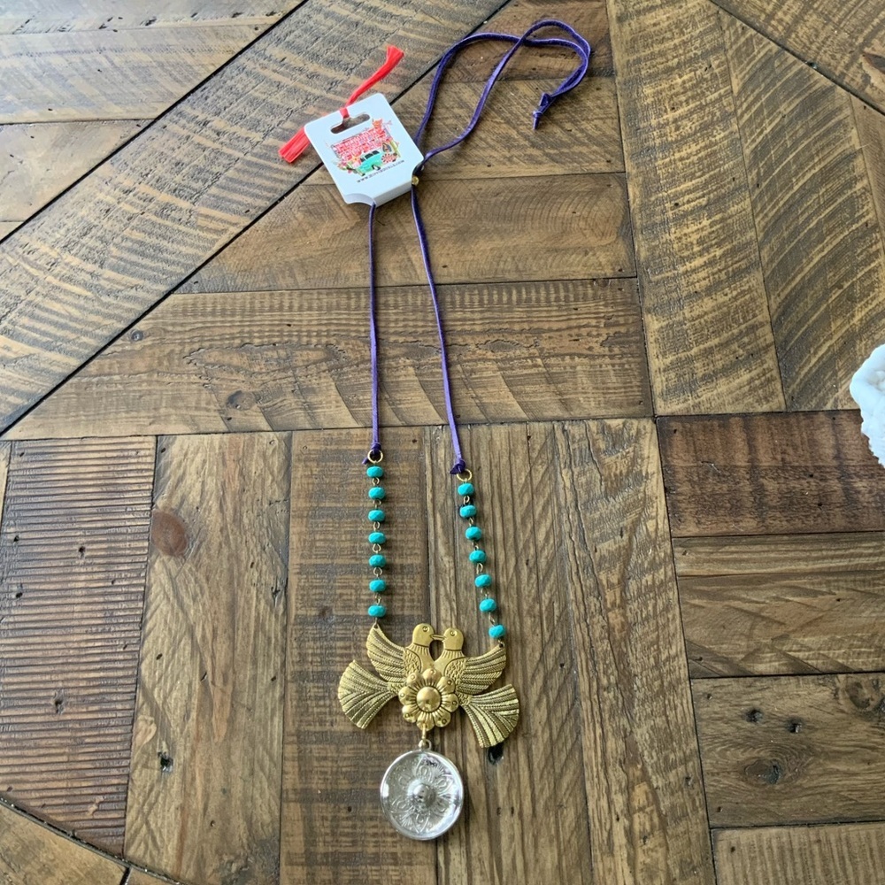 Bling-a-gogo Lovebirds Necklace